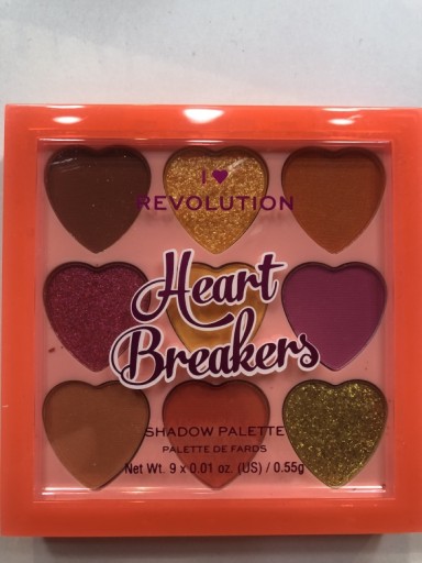 Zdjęcie oferty:  Heart Breakers Fiery Paleta cieni do powiek