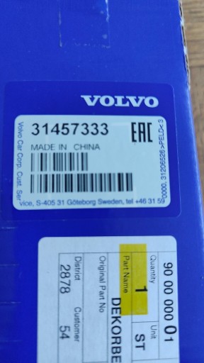 Zdjęcie oferty: Dekor świetlny drzwi do Volvo XC90 ll