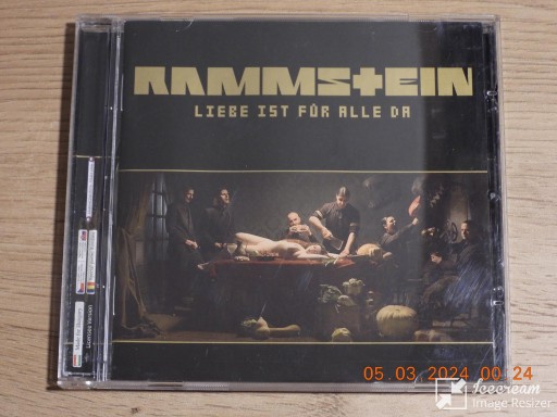 Zdjęcie oferty: RAMMSTEIN - Liebe ist fur Alle da   - CD