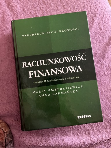 Zdjęcie oferty: Rachunkowość finansowa