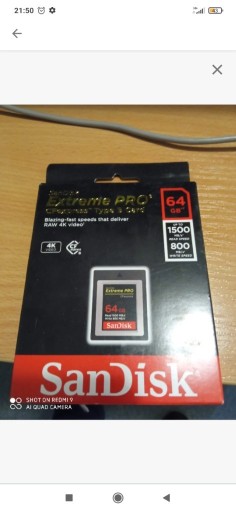 Zdjęcie oferty: Karta pamięci SanDisk CF Express 64 GB