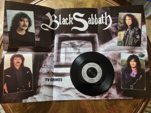 Zdjęcie oferty: Black Sabbath TV Crimes Poster single 7