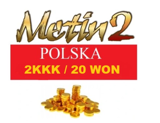 Zdjęcie oferty: Metin2 PL POLSKA 20W 20 WON 2KKK YANG *Dostępny