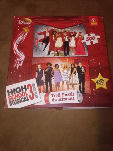 Zdjęcie oferty: Puzzle 500 Dwustronne High School Musical 3