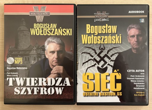 Zdjęcie oferty: Bogusław Wołoszański, 2 audiobooki CD, st.idealny