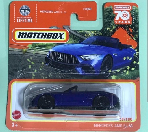 Zdjęcie oferty: Matchbox MERCEDES BENZ AMG SL 63 CABRIOLET