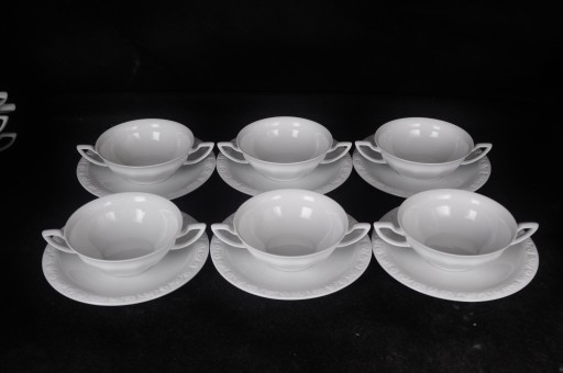 Zdjęcie oferty: 6 Bulionówki Rosenthal Biała Maria