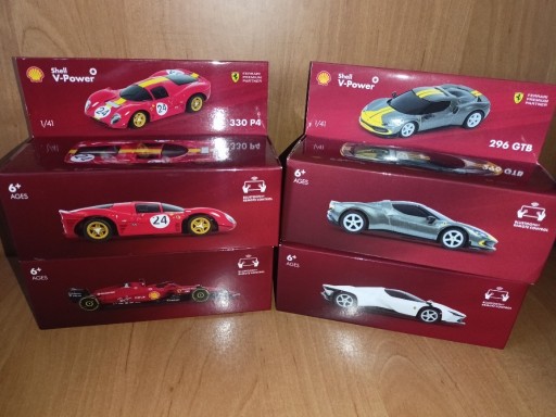 Zdjęcie oferty: Cała kolekcja aut shell ferrari zdalnie sterowane