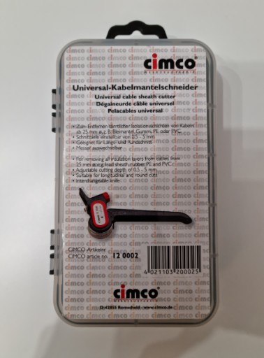 Zdjęcie oferty: CIMCO 120002 Przyrząd do ściągania izolacji