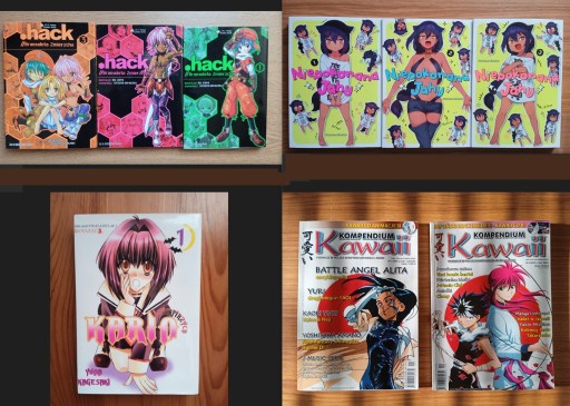 Zdjęcie oferty: Manga Hack, Jahy Magazyn Kawaii płyty CD DVD Anime