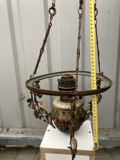 Zdjęcie oferty: lampa naftowa  20 MATADOR BREMMEN antyczna wiszaca