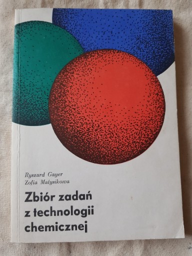 Zdjęcie oferty: Zbiór zadań z technologii chemicznej Gayer