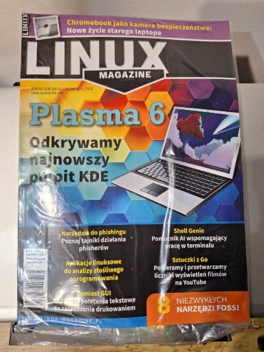 Zdjęcie oferty: Linux magazine kwiecień 4/2024 (242)