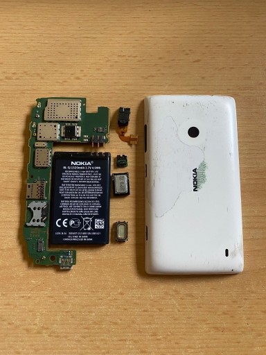 Zdjęcie oferty: Nokia Lumia 520 płyta główna głośnik bateria 