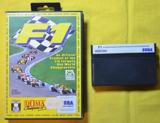 Zdjęcie oferty: F1 BOX SEGA MASTER SYSTEM