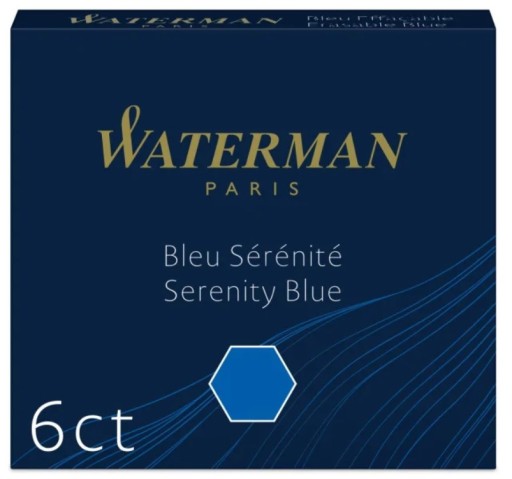 Zdjęcie oferty: NABOJE WATERMAN PARIS do pióra WATERMAN niebieski 