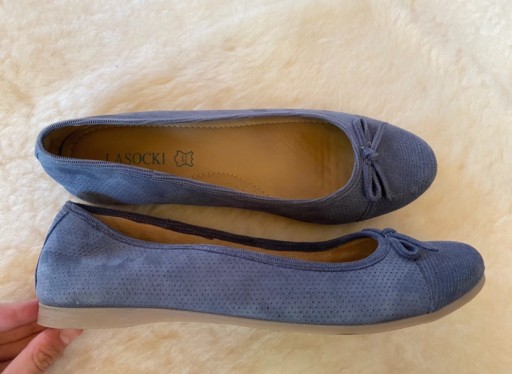 Zdjęcie oferty: Lasocki nowe buty ze skóry balerinki 42