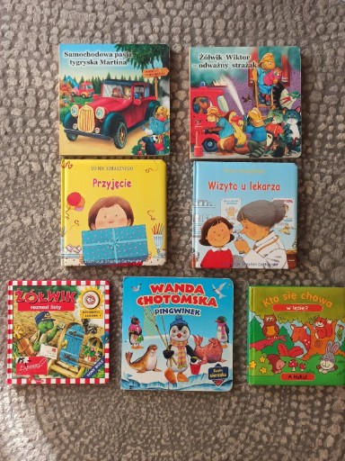 Zdjęcie oferty: Książki dla małych dzieci - 7 książek