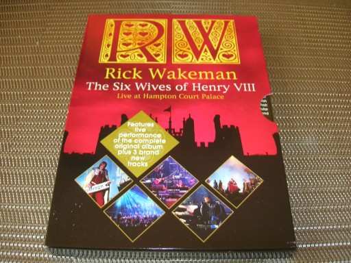 Zdjęcie oferty: RICK WAKEMAN - THE SIX WIVES OF HENRY VIII (DVD)