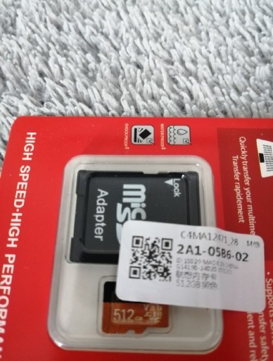 Zdjęcie oferty: Karty pamięci micro sd 512 gb oraz 256 gb