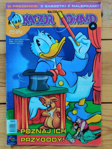 Zdjęcie oferty: Komiks Kaczor Donald nr 4 2003 r.