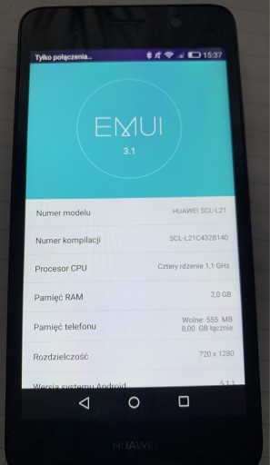 Zdjęcie oferty: Huawei Scl l21 y6