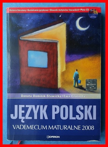 Zdjęcie oferty: JĘZYK POLSKI - VADEMECUM MATURALNE 2008 + CD