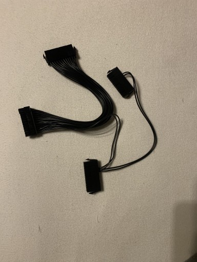 Zdjęcie oferty: Triple PSU Adapter Kabel 3 zasilacze add2psu 24pin