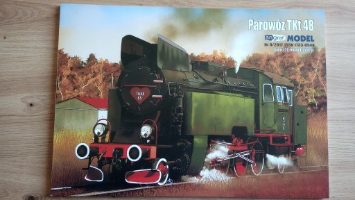 Zdjęcie oferty: Angraf 8/2017 - Parowóz TKt48 1/25 - offset    