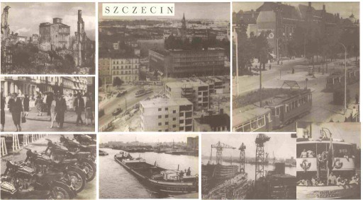 Zdjęcie oferty: SZCZECIN lat 50-tych -- 1960 -- CIEKAWY ALBUM