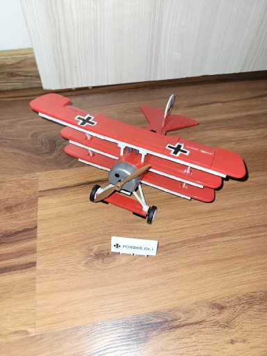 Zdjęcie oferty: Cobi Fokker Dr.1 Red Baron 2974 samolot 