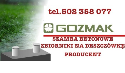 Zdjęcie oferty: Szamba betonowe 5m3, zbiornik na deszczówkę szambo