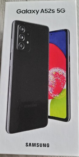 Zdjęcie oferty: Samsung a52s 5g czarny, szklo, etui