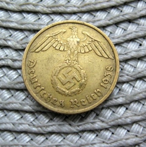 Zdjęcie oferty: Niemcy 10 Fenigów 1938r - E