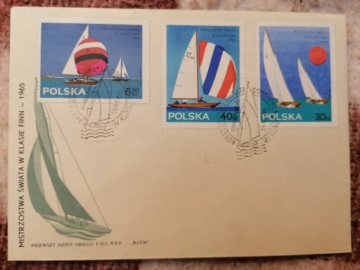 Zdjęcie oferty: Koperty FDC - Mistrzostwa Świata w klasie Finn