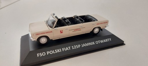 Zdjęcie oferty: FSO Fiat 125p jamnik otwarty Legendy FSO nr 21 PRL