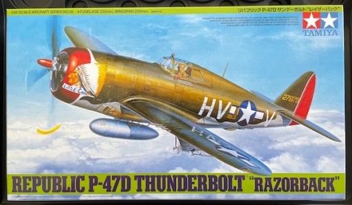 Zdjęcie oferty: Tamiya 61086 P-47D Thunderbolt Razorback
