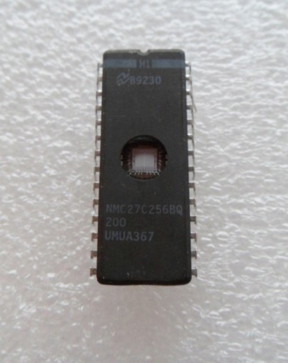 Zdjęcie oferty: NMC27C256 UMUA367 27C256 EPROM UV 256k - NSC