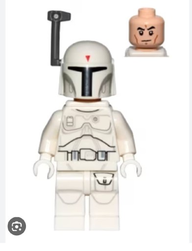 Zdjęcie oferty: LEGO Star Wars BOBA FETT WHITE sw0631 figurka NOWA