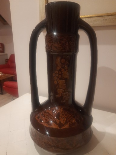 Zdjęcie oferty: Duży wazon ceramika Bochnia cepelia PRL 