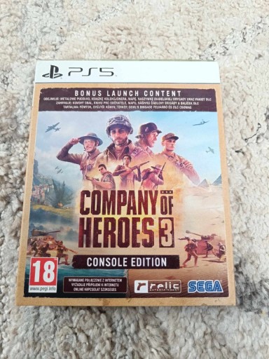 Zdjęcie oferty: Company od Heroes 3 steelbook ps5
