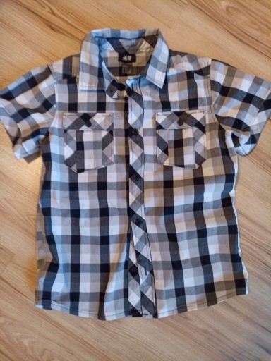 Zdjęcie oferty: H&M koszula dziecięca krótki rękaw roz. 146 