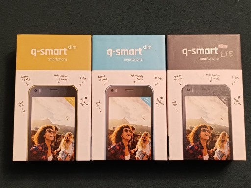 Zdjęcie oferty: myPhone: 2 x Q-Smart Slim + 1 x Q-Smart LTE