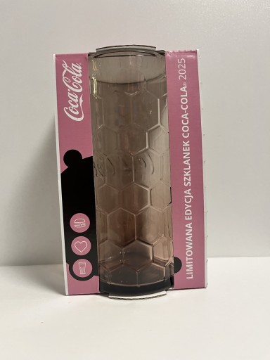 Zdjęcie oferty: Szklanka Coca Cola McDonalds 2025 różowa