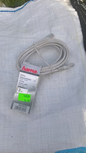 Zdjęcie oferty: Kabel hama CAT 5e 3m