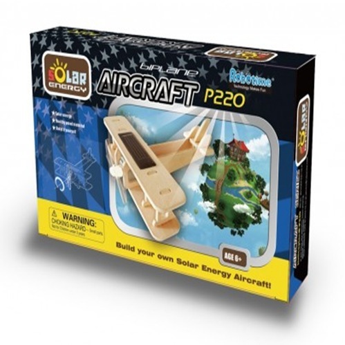 Zdjęcie oferty: Samolot Dwa płaty puzzle drewno 3D Solar ROBOTIME
