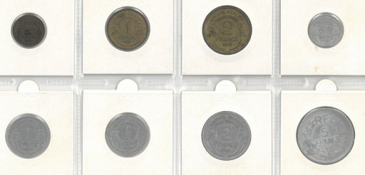 Zdjęcie oferty: Francja - republika 1931-1947 ładny komplet