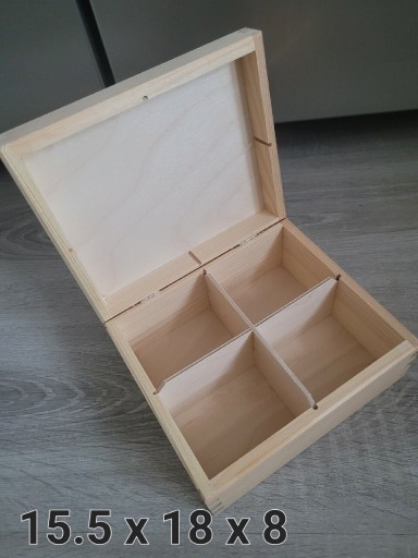 Zdjęcie oferty: Pudełko drewniane zamykane