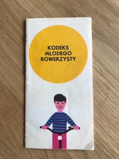 Zdjęcie oferty: Kodeks młodego rowerzysty PRL 1973 r.
