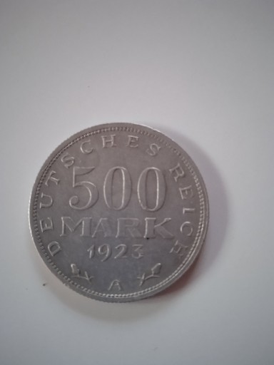 Zdjęcie oferty: 500 Marek 1923 A (Niemcy Republika Weimarska)